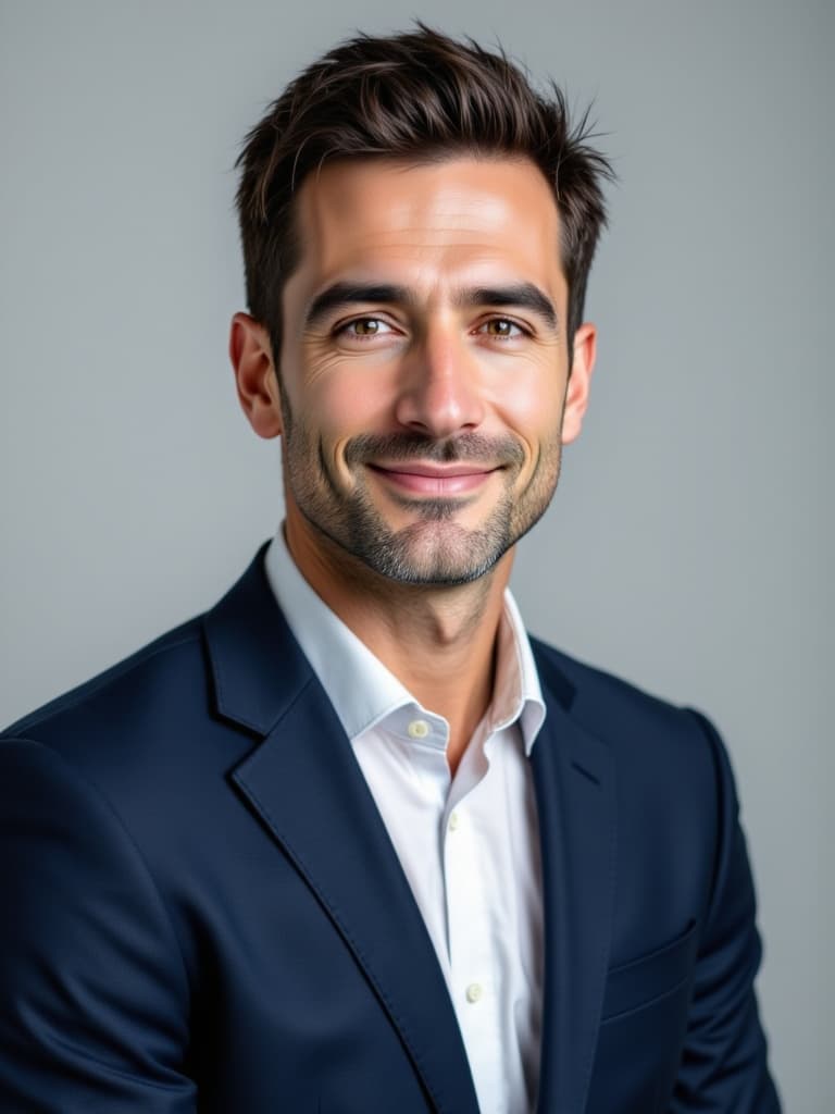 After — AI headshot for Accountant